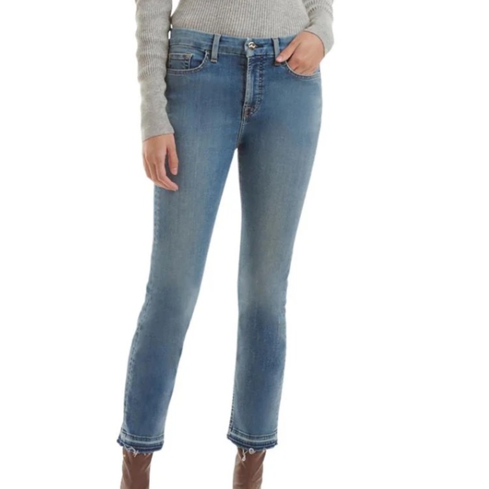 7 For All Mankind - Gwenevere Released Hem Ankle Jeans - Size 26